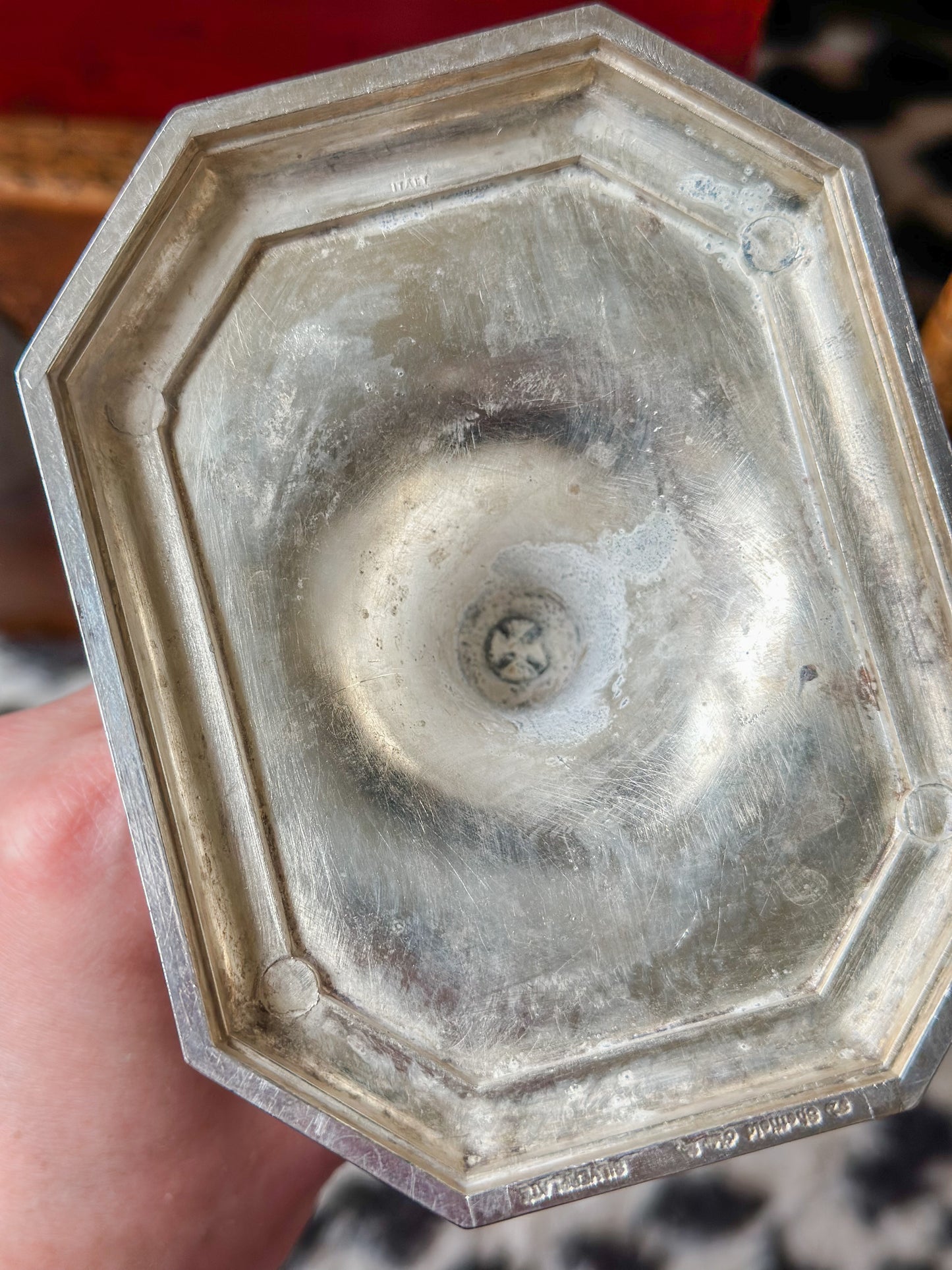 Sheffield Silverplate Candlesticks