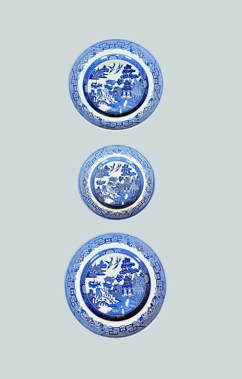 Blue Willow 3-Piece Set