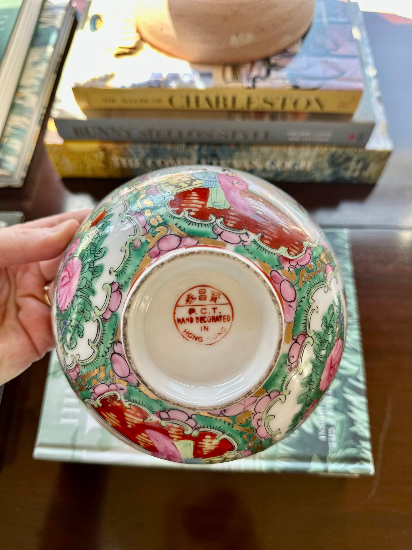 Famille Rose Medallion Bowl