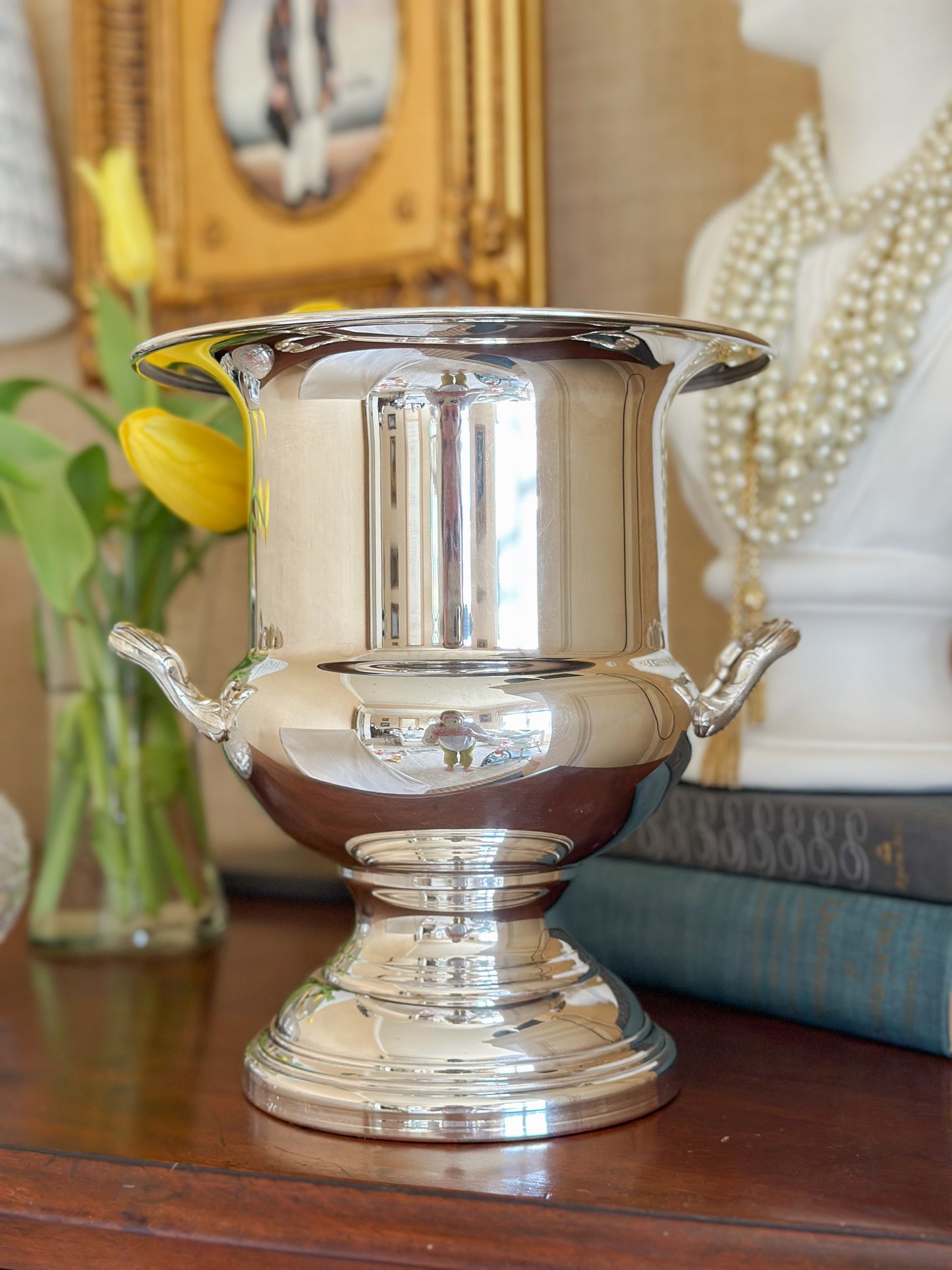 Vintage Silverplate Champagne Bucket