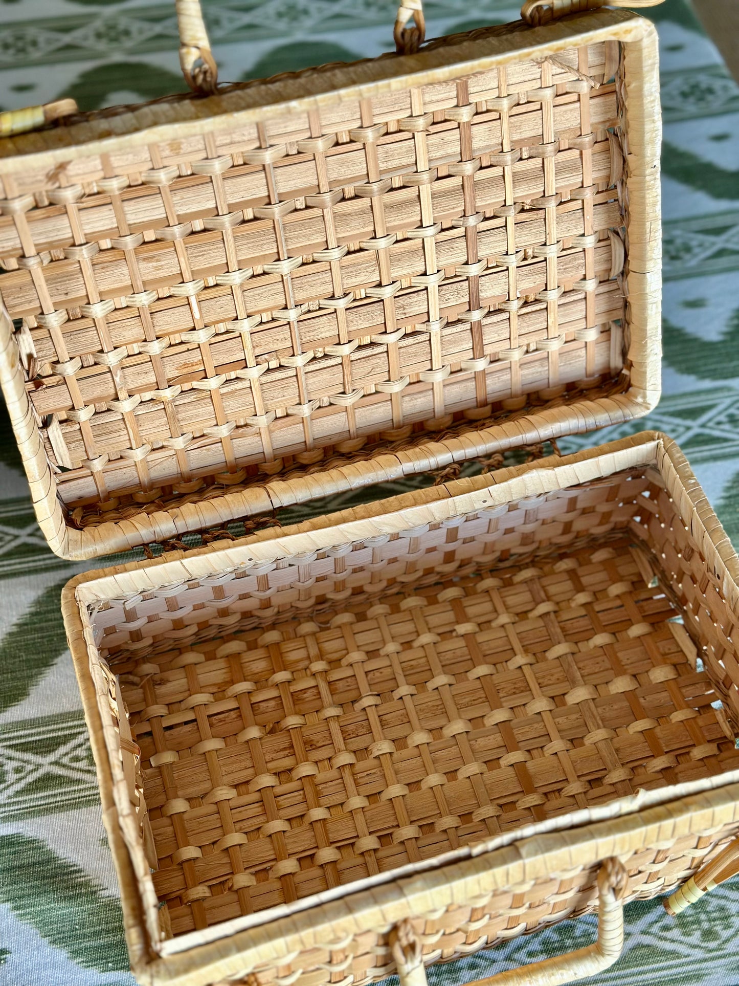 Small Wicker Picnic Basket