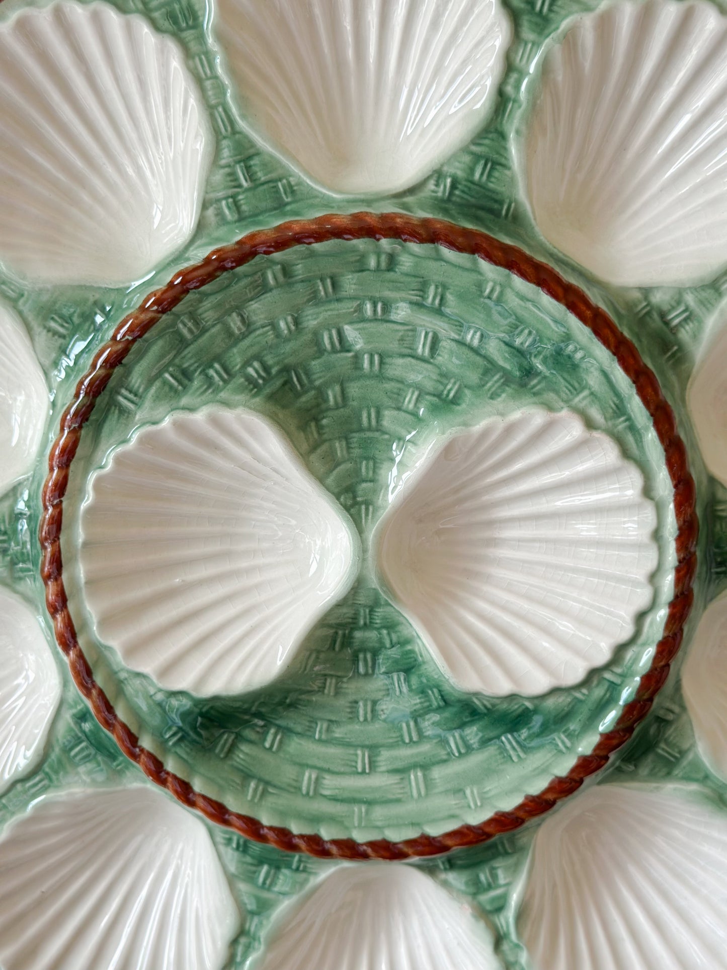 Vintage French Oyster Platter