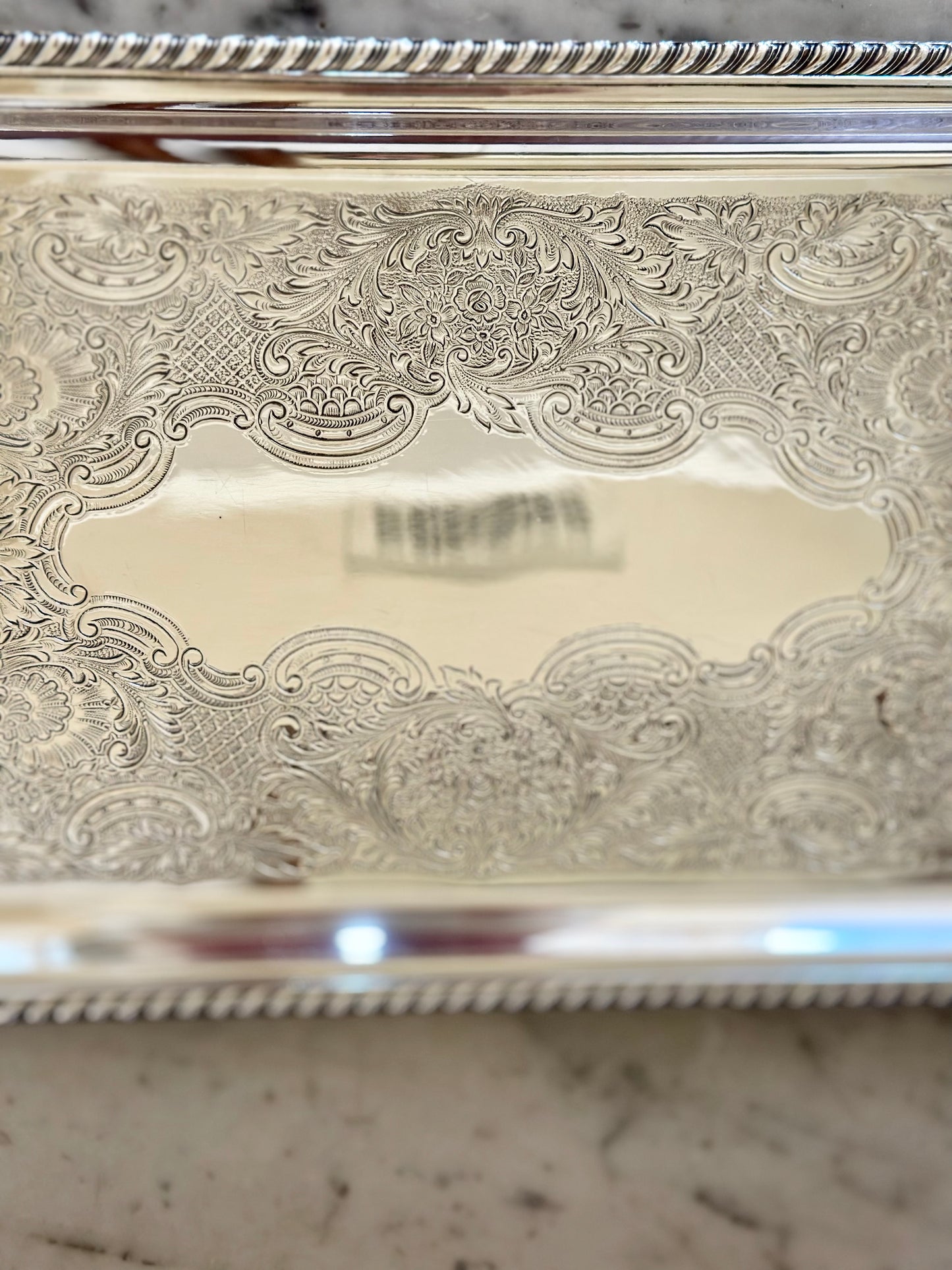 Silverplate Tray