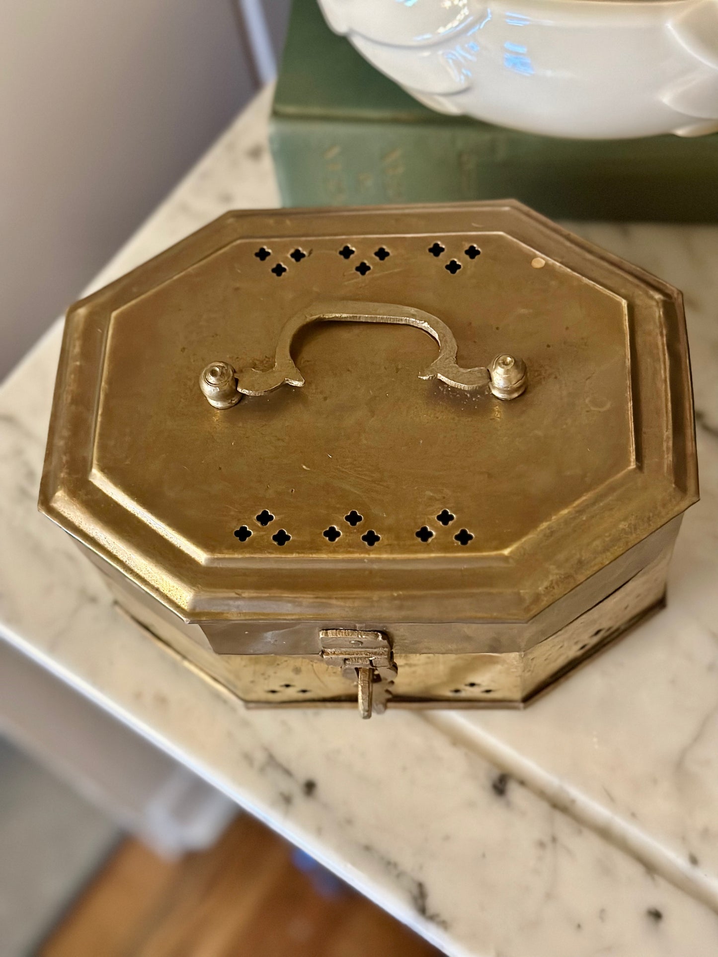Brass Cricket Box