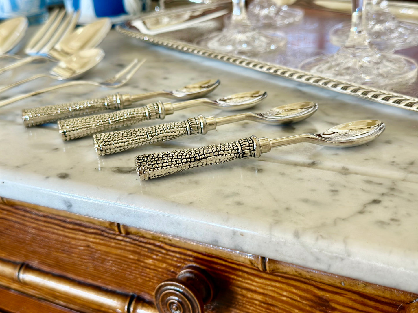 Silver Demitasse Spoons