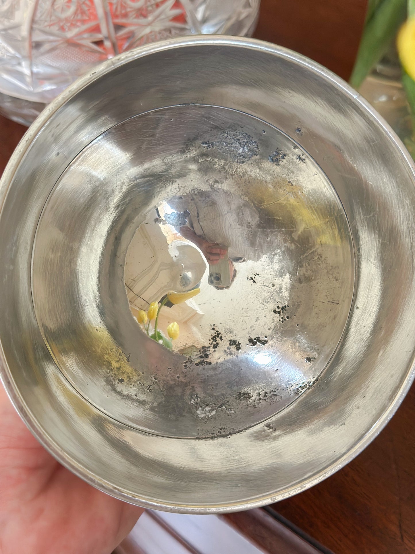 Vintage Silverplate Butter Dish