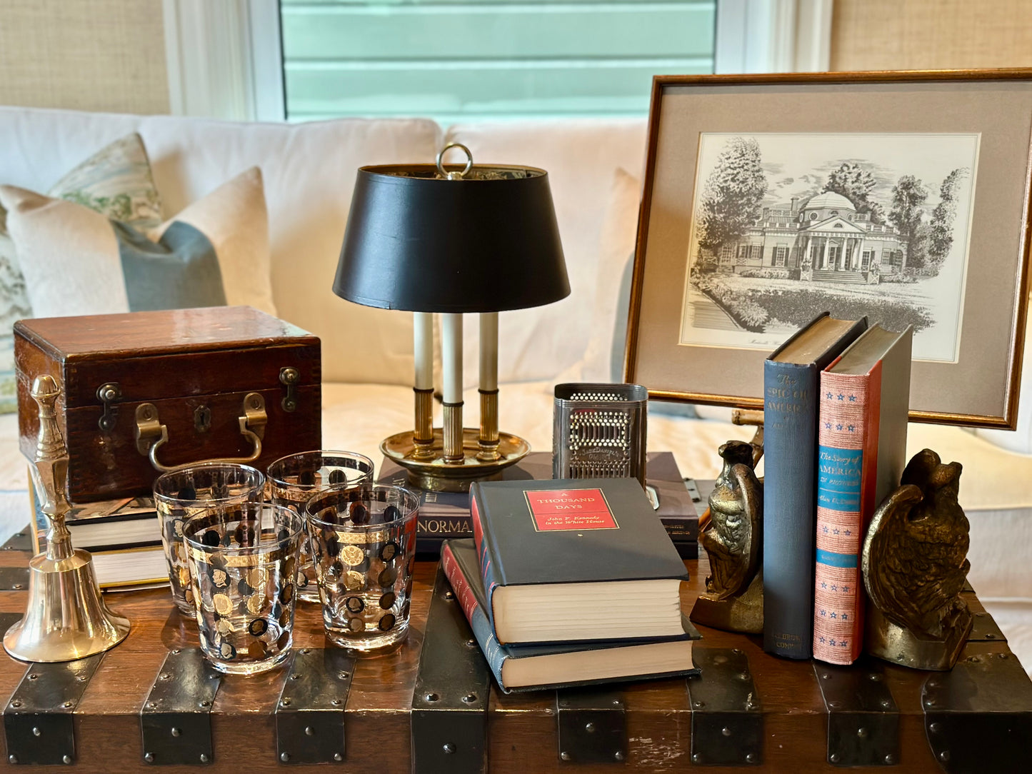 JFK Vintage Book Set: “Profiles in Courage” & “A Thousand Days”