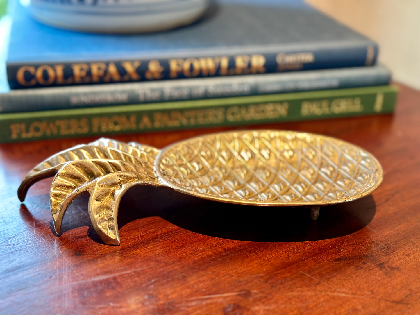 Brass Pineapple Spoon Rest
