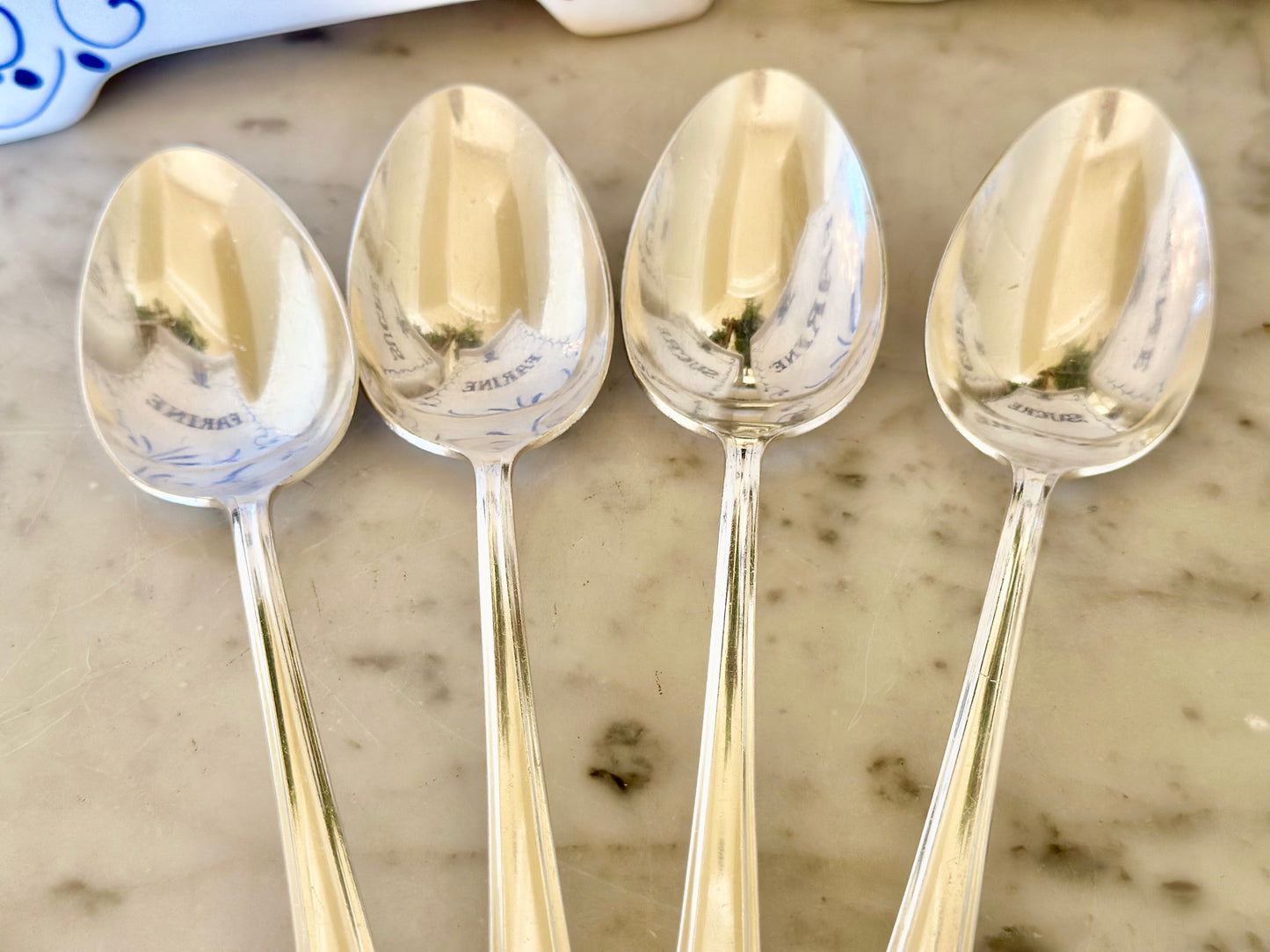 Silverplate Serving Spoons (Set of 4)