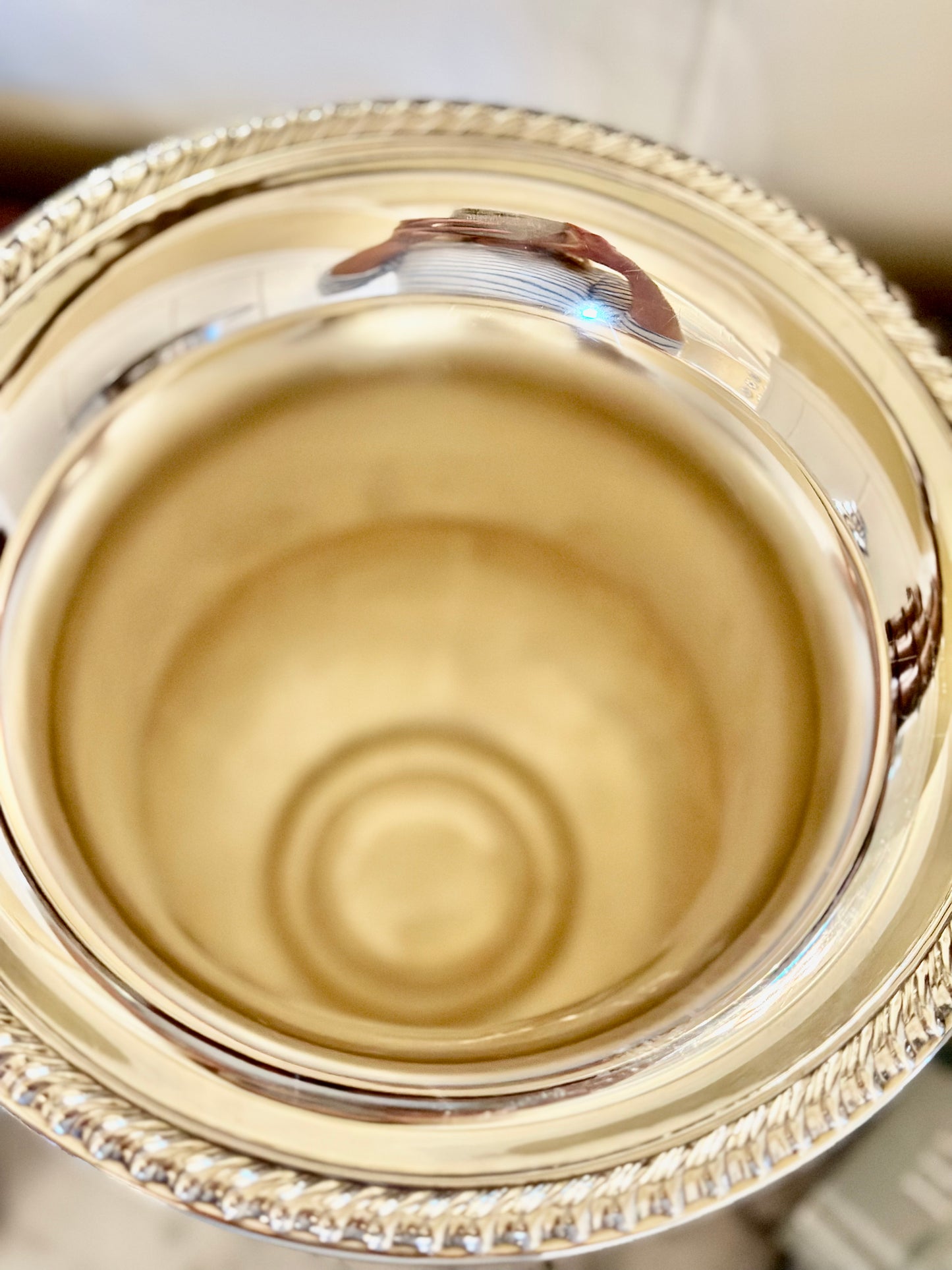 Silverplate Trophy Style Champagne Bucket