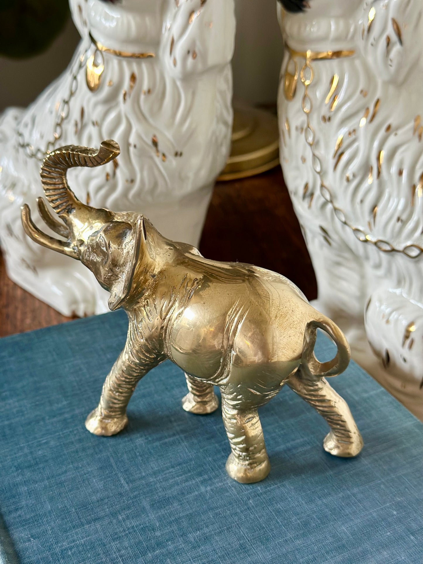 Brass Elephant Figurine