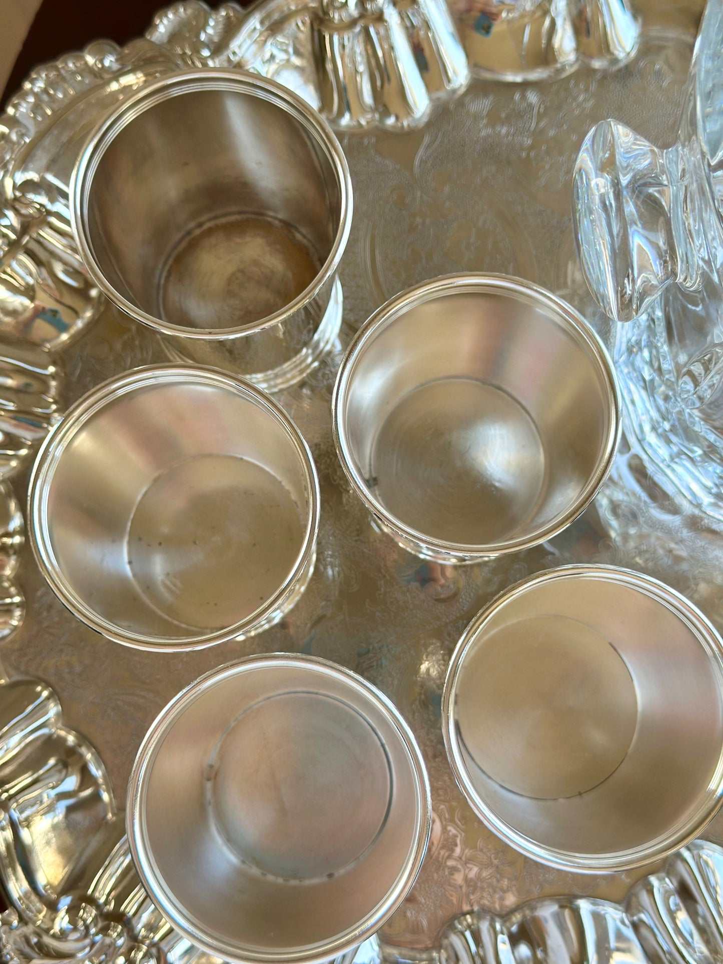 Silverplate Mint Julep Cups (Set of 5)