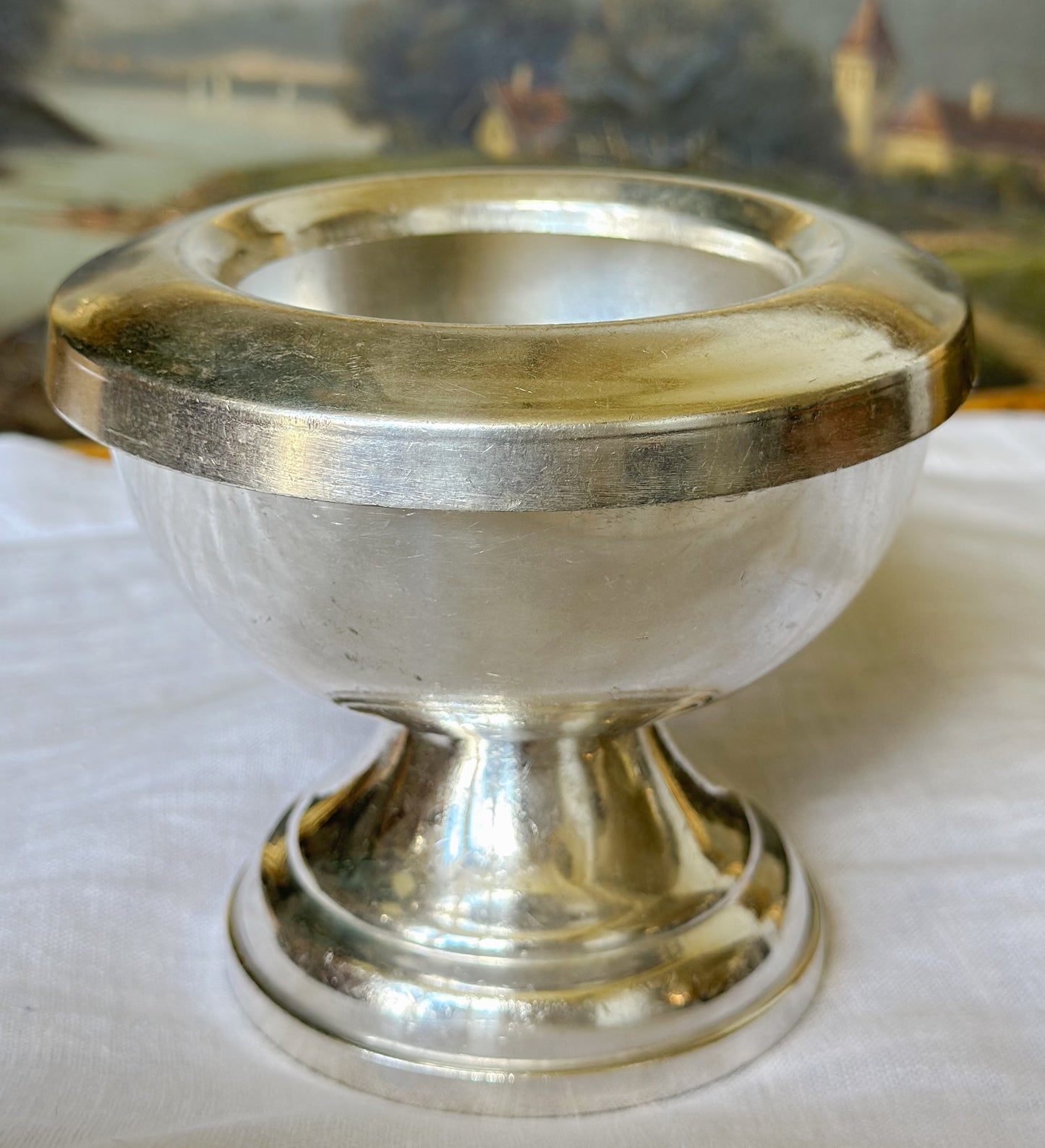 Vintage Silverplate Shrimp Cocktail Dish