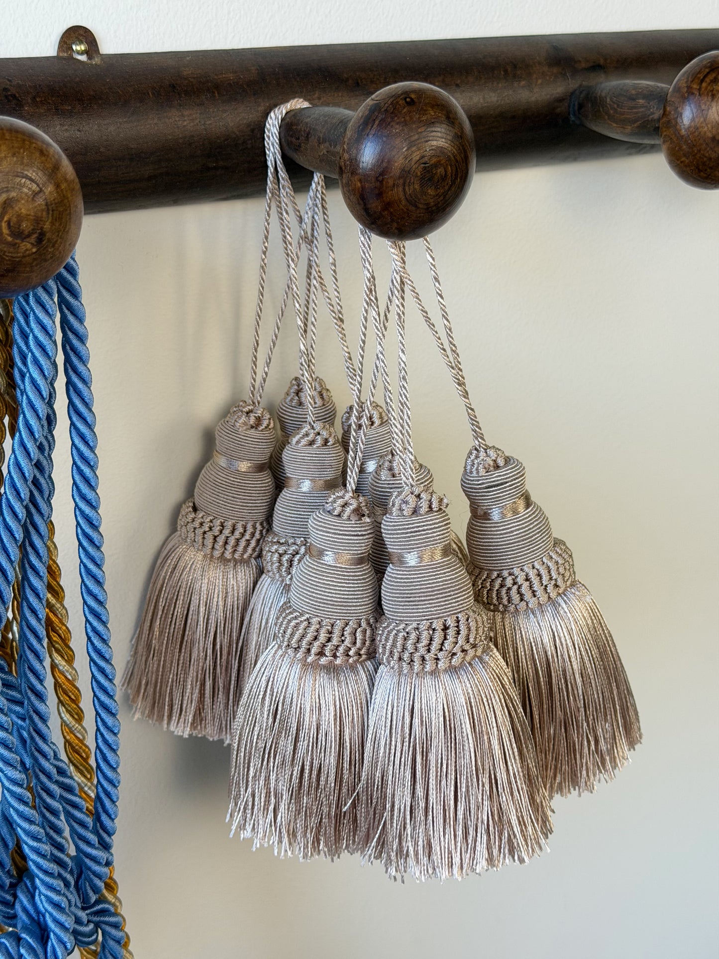 Blush Key Tassel