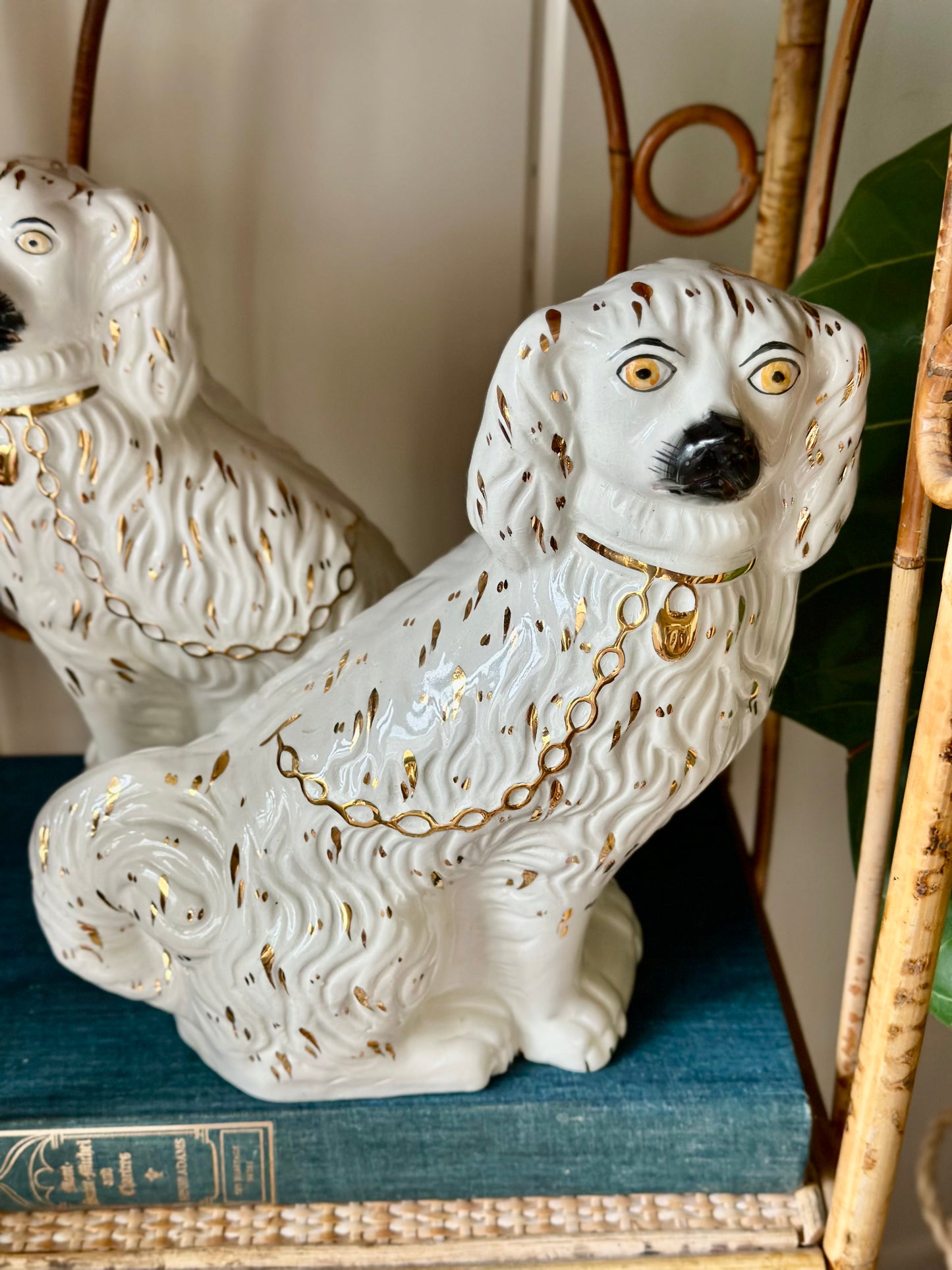 Early 20th Century Staffordshire Spaniels