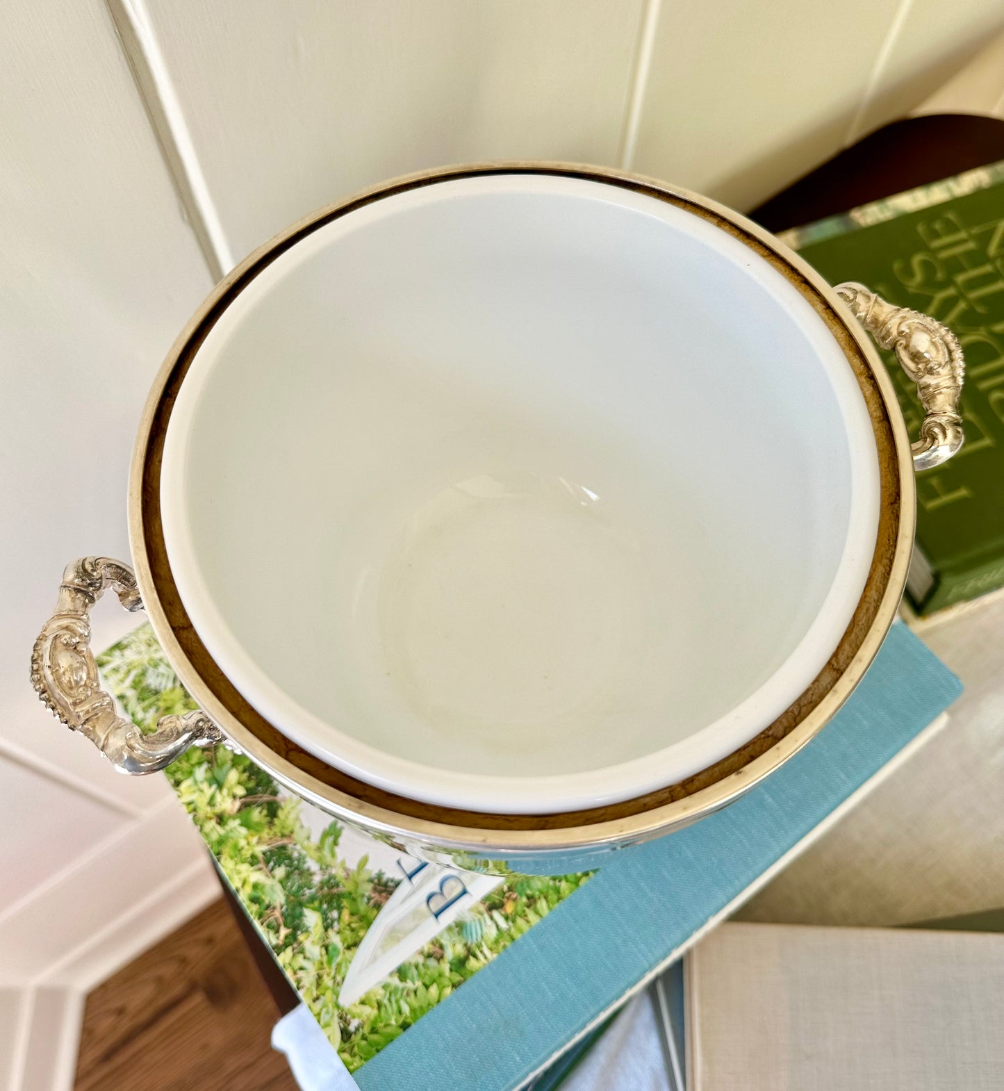 Vintage Sheridan Silverplate Ice Bucket