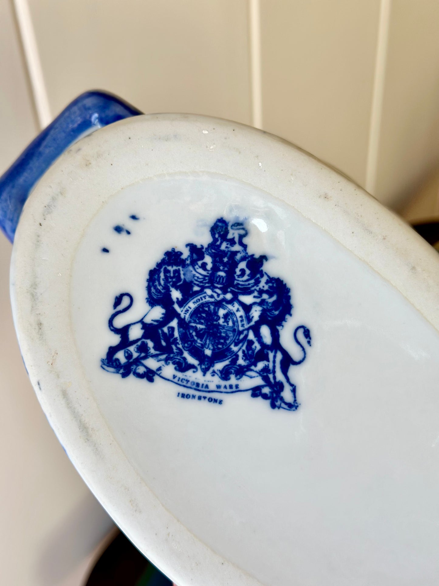 English Victoria Ware Ironstone Planter