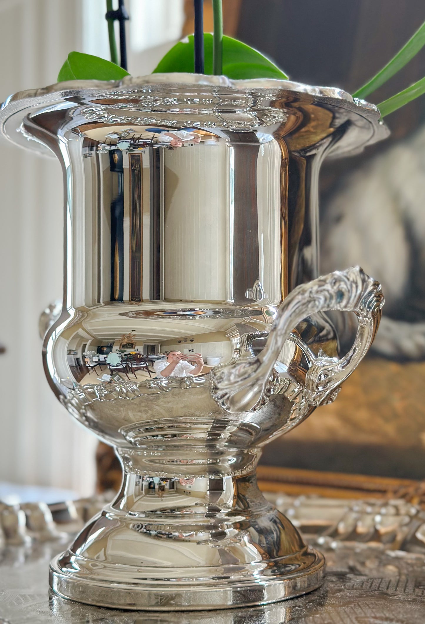 Vintage Silverplate Champagne Bucket