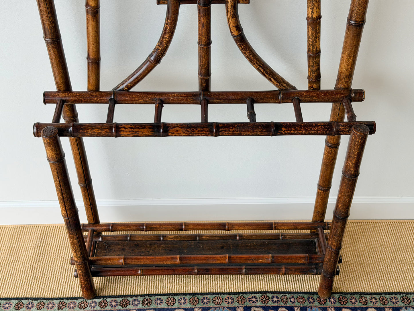 Victorian Bamboo Hall Tree