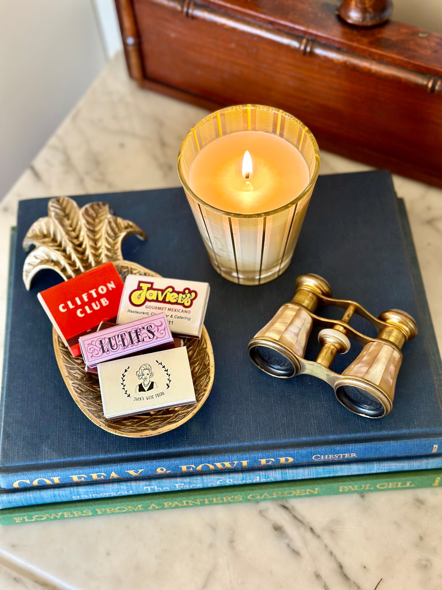 Brass Pineapple Spoon Rest