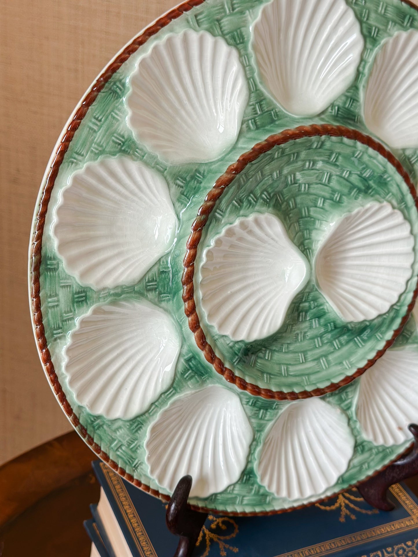 Vintage French Oyster Platter