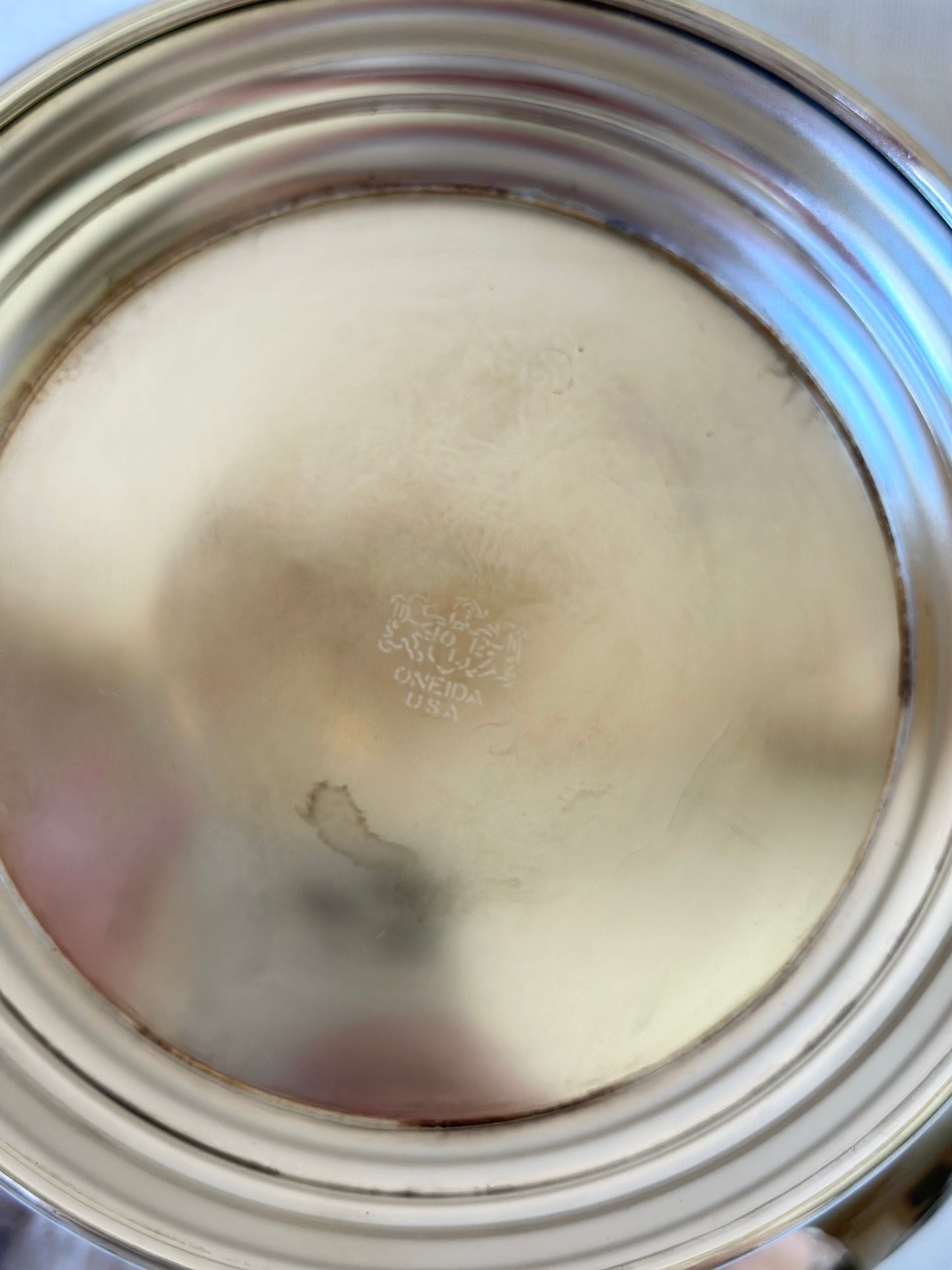 Silverplate 10” Revere Bowl