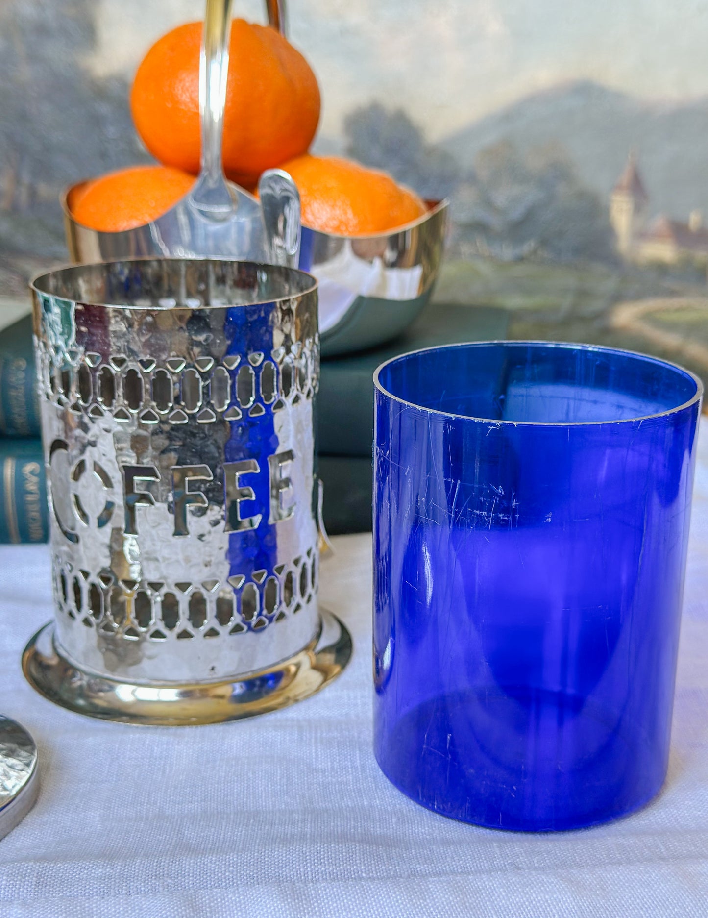 Vintage Silverplate Coffee Container
