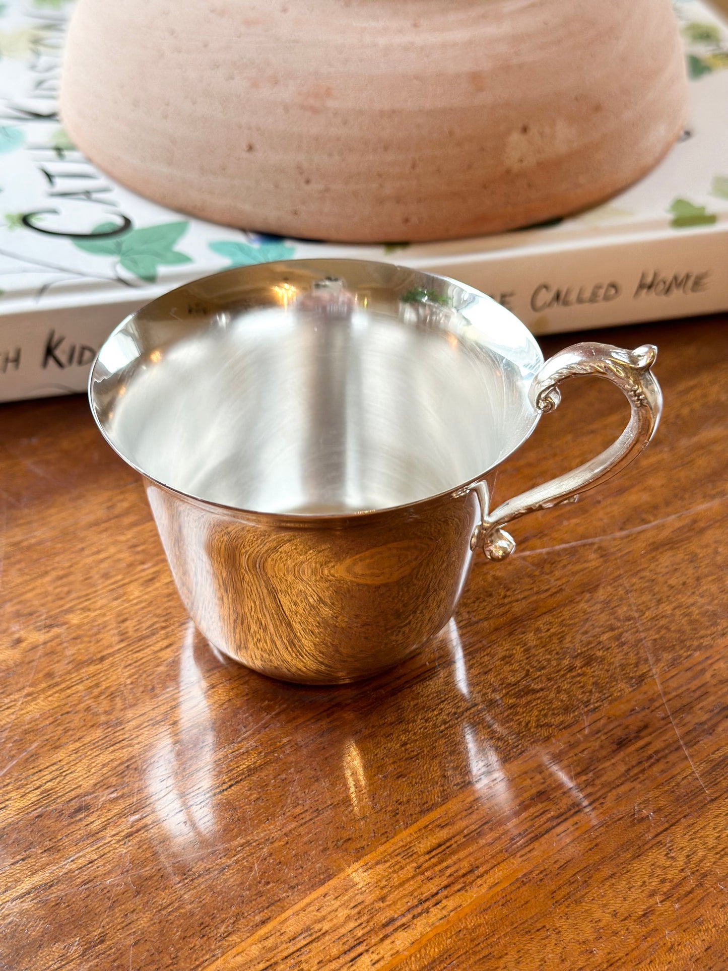 Towle Silverplate Punch Bowl and Cups