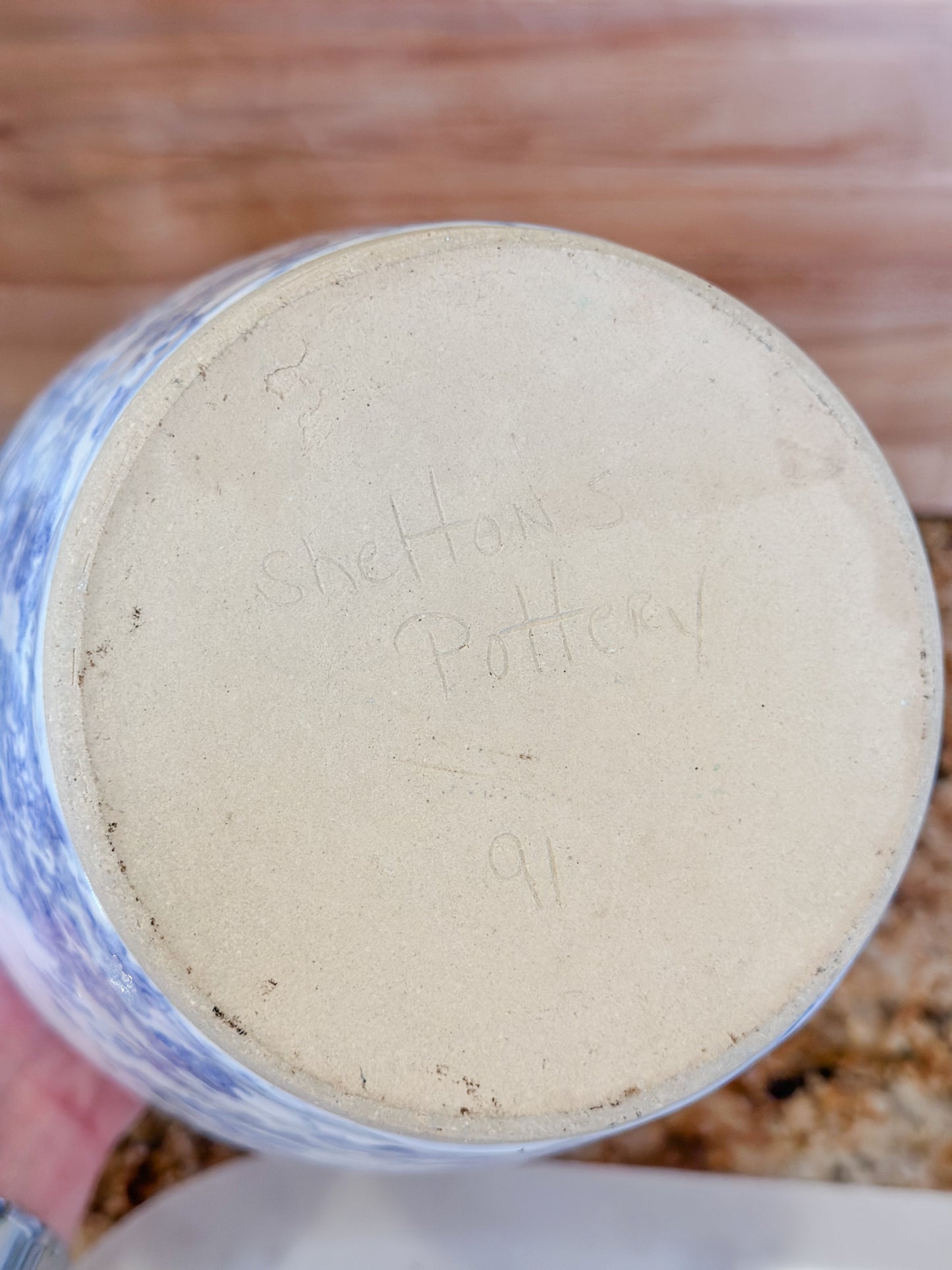 Seagrove Spongeware Crock