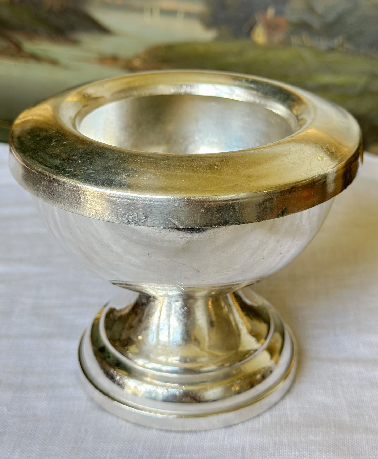 Vintage Silverplate Shrimp Cocktail Dish