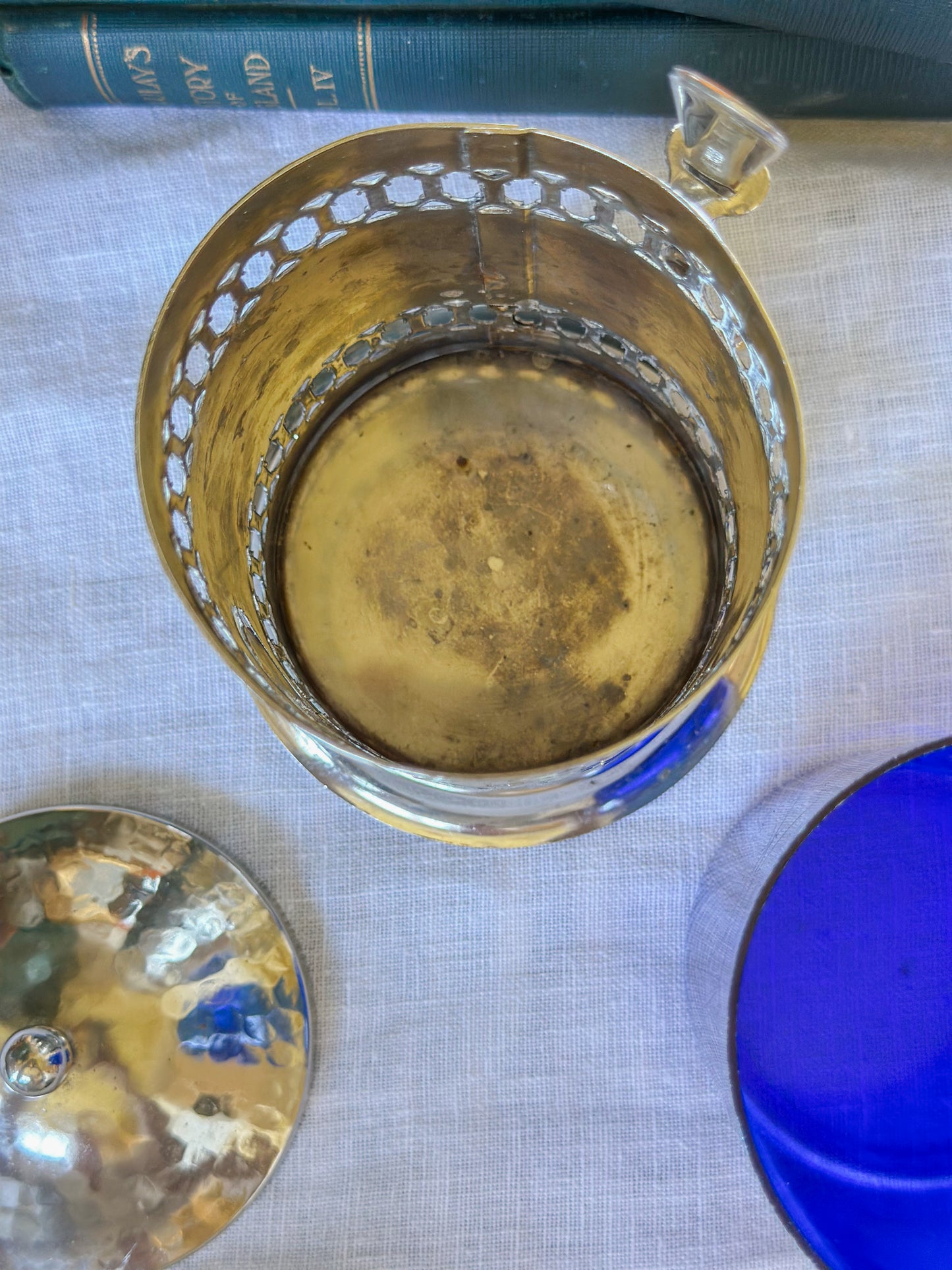 Vintage Silverplate Coffee Container