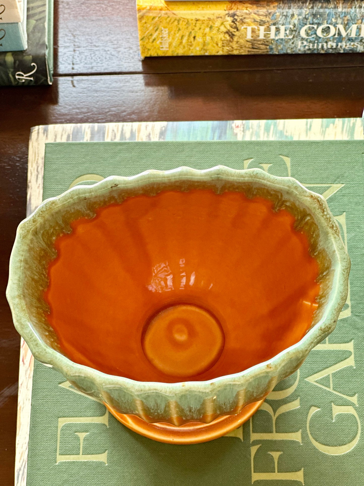 Hull Pottery Small Pedestal Planter