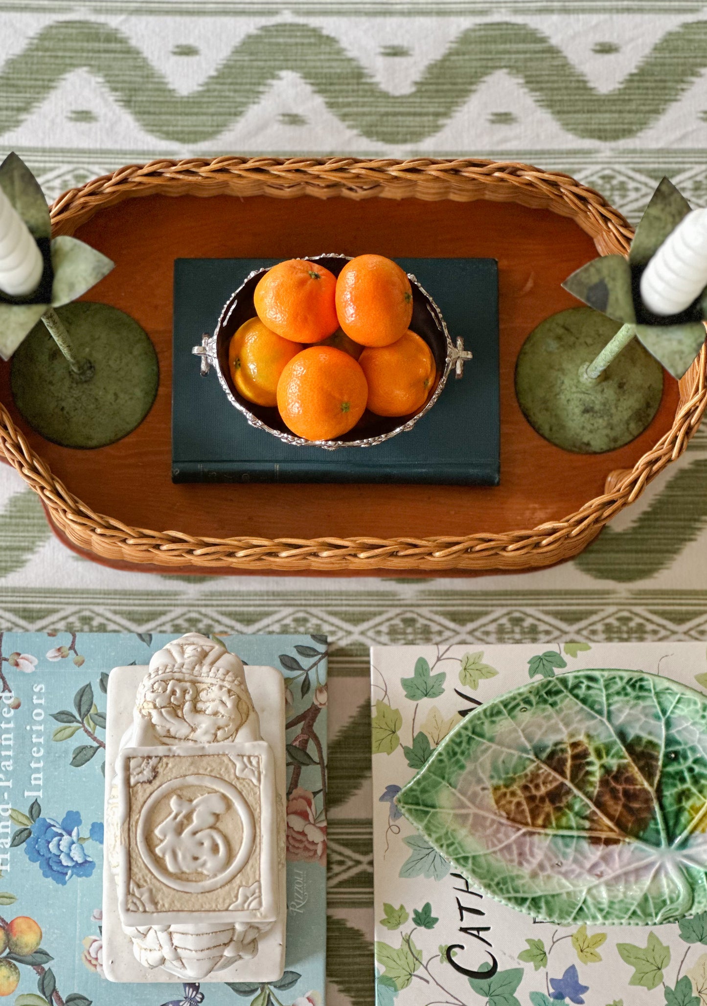 Majolica Leaf Plate