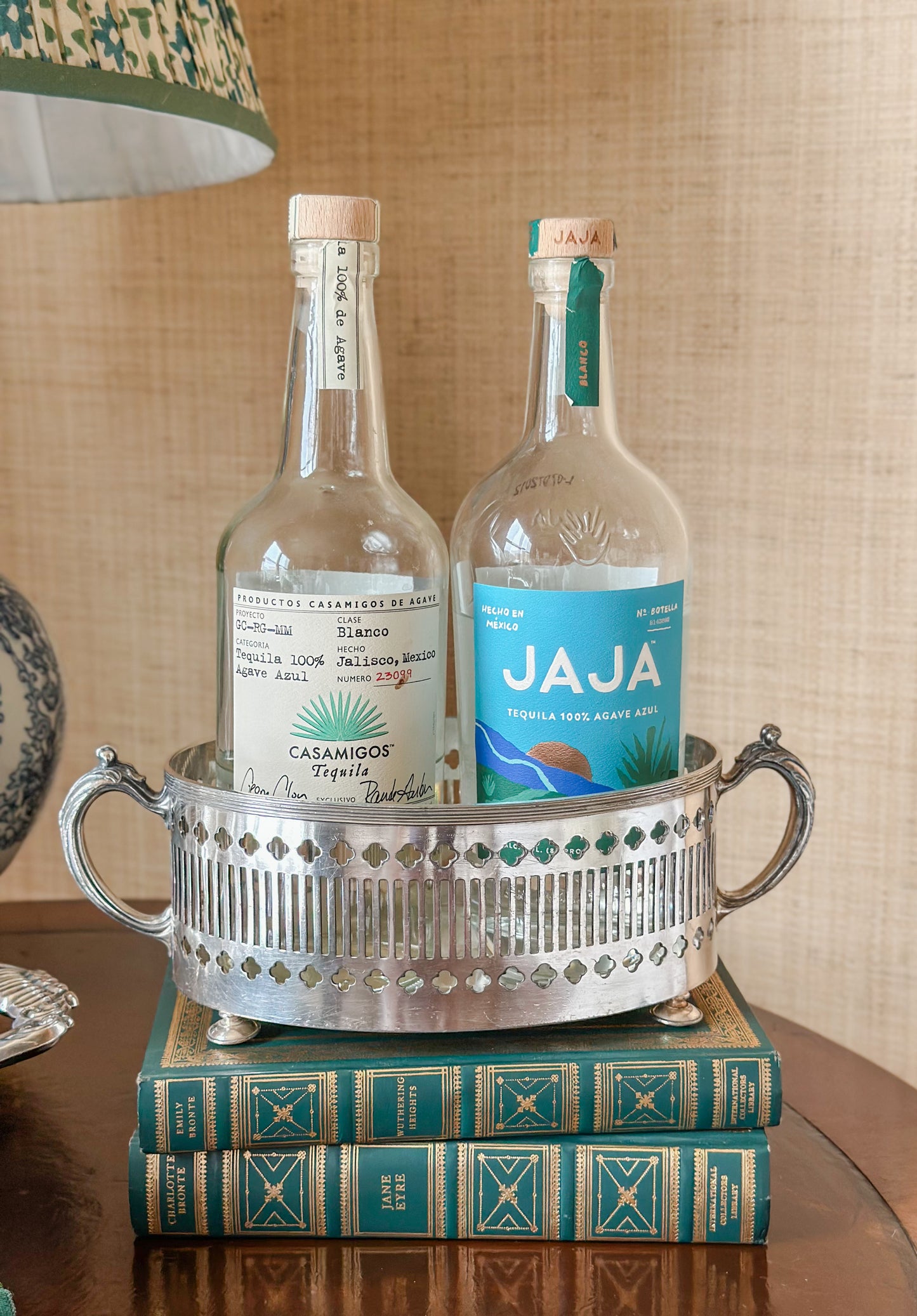 Silverplate Footed Jardinière