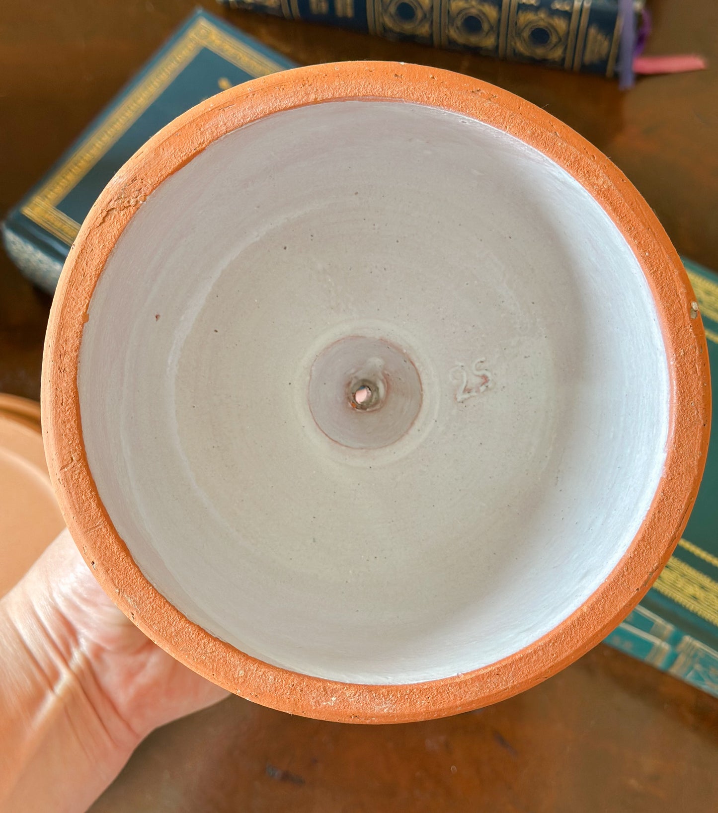 French Terracotta Butter Keeper