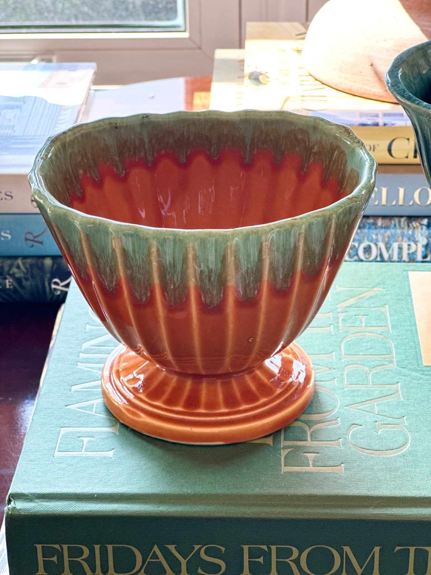 Hull Pottery Small Pedestal Planter