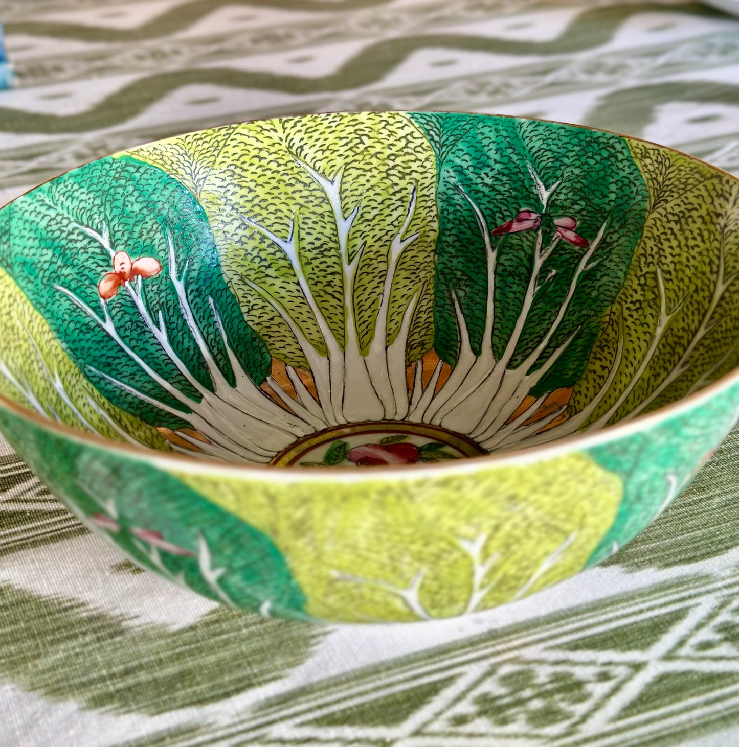 Famille Vert Bok Choy Bowl