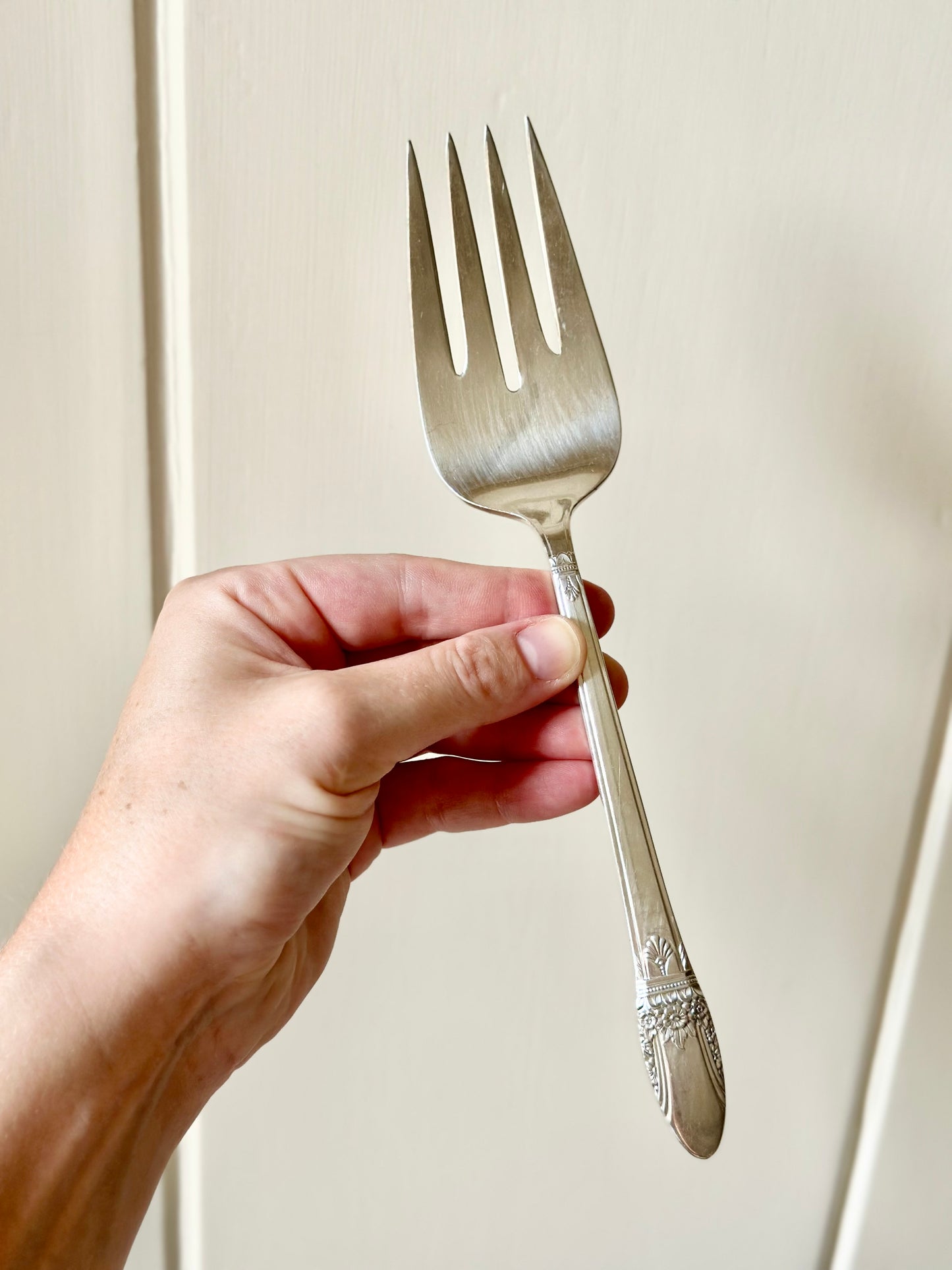 Silverplate Serving Fork