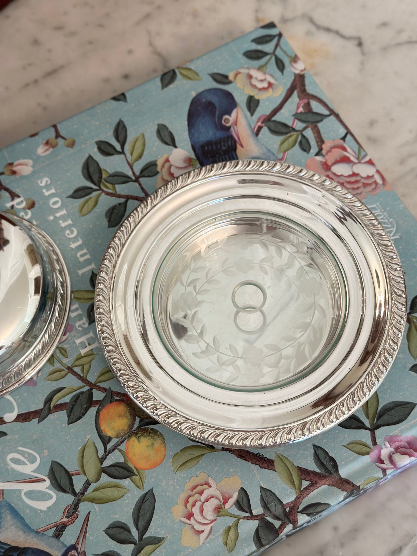 Sterling Silver Domed Butter Dish