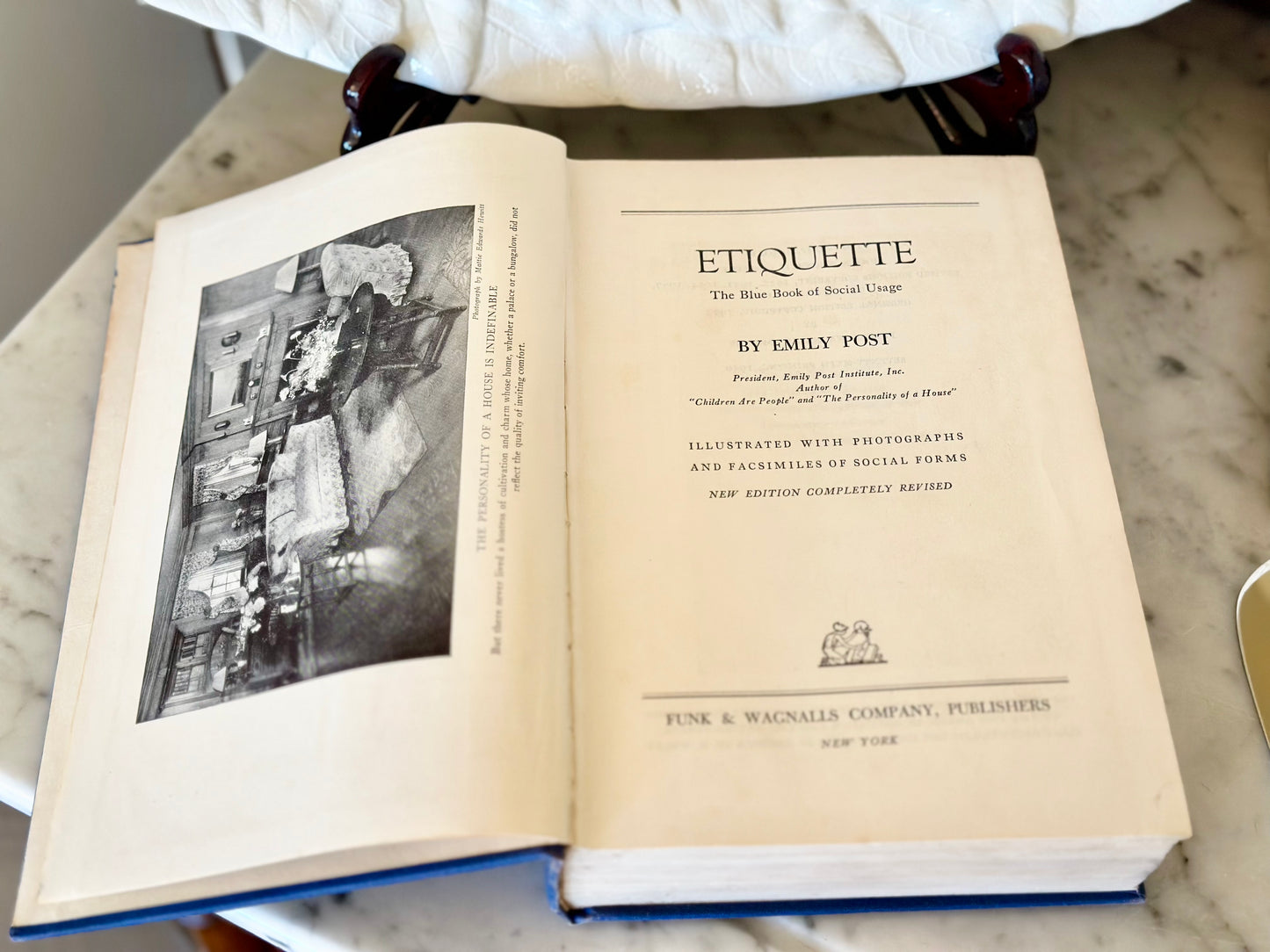Vintage ‘Etiquette’ Book by Emily Post