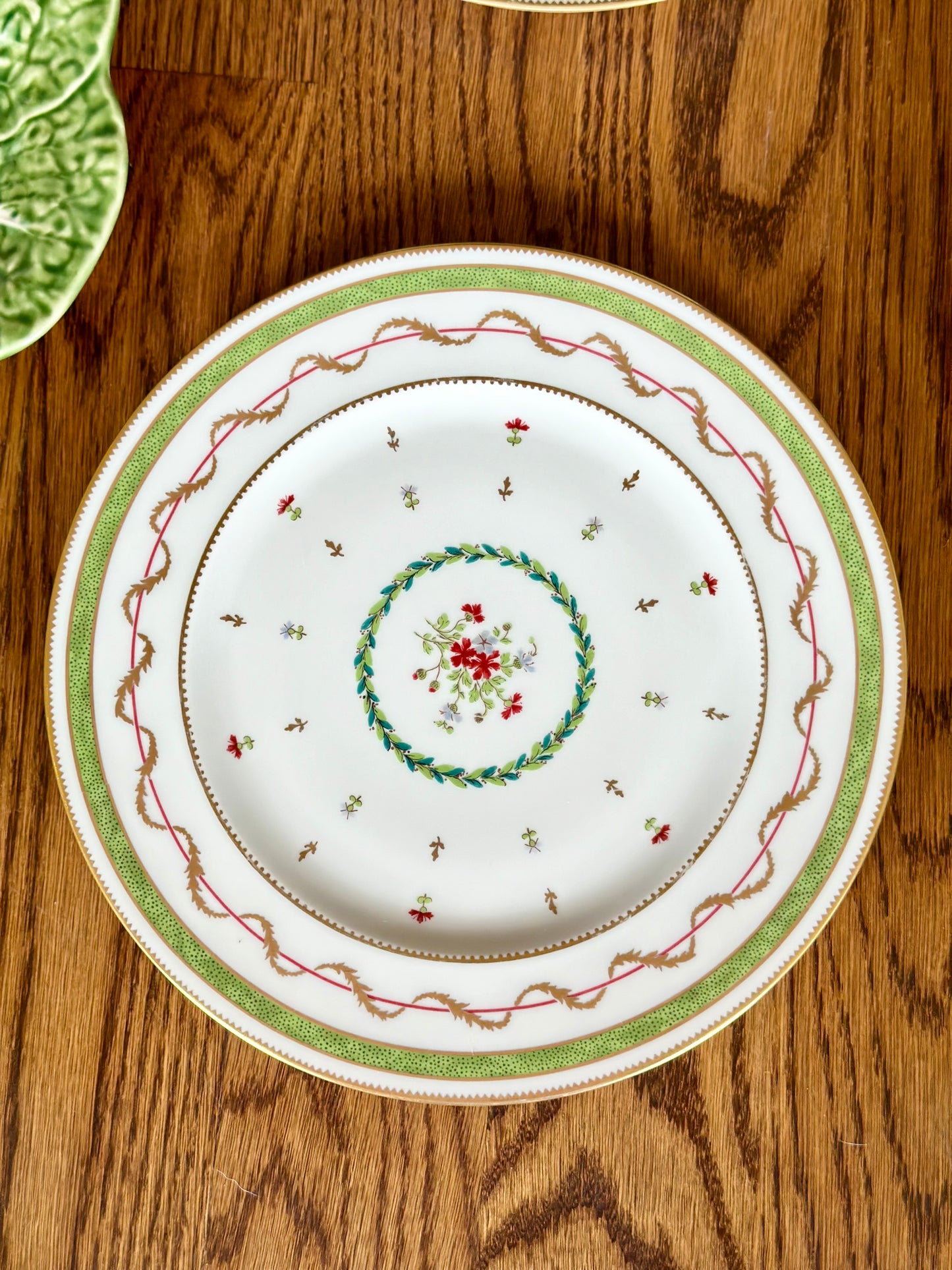 Haviland Limoges & Bordallo Pinheiro 4-Piece Set