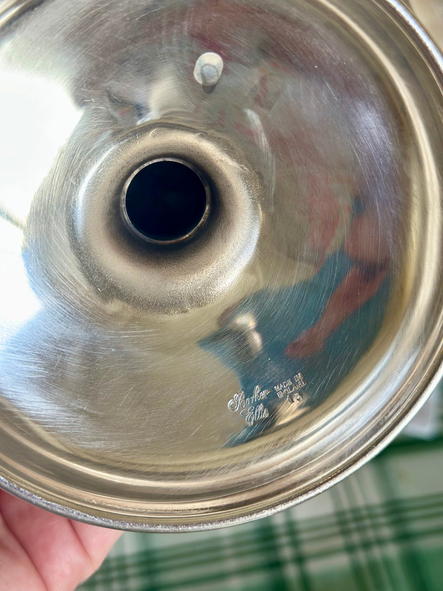 English Silverplate Pedestal Compote