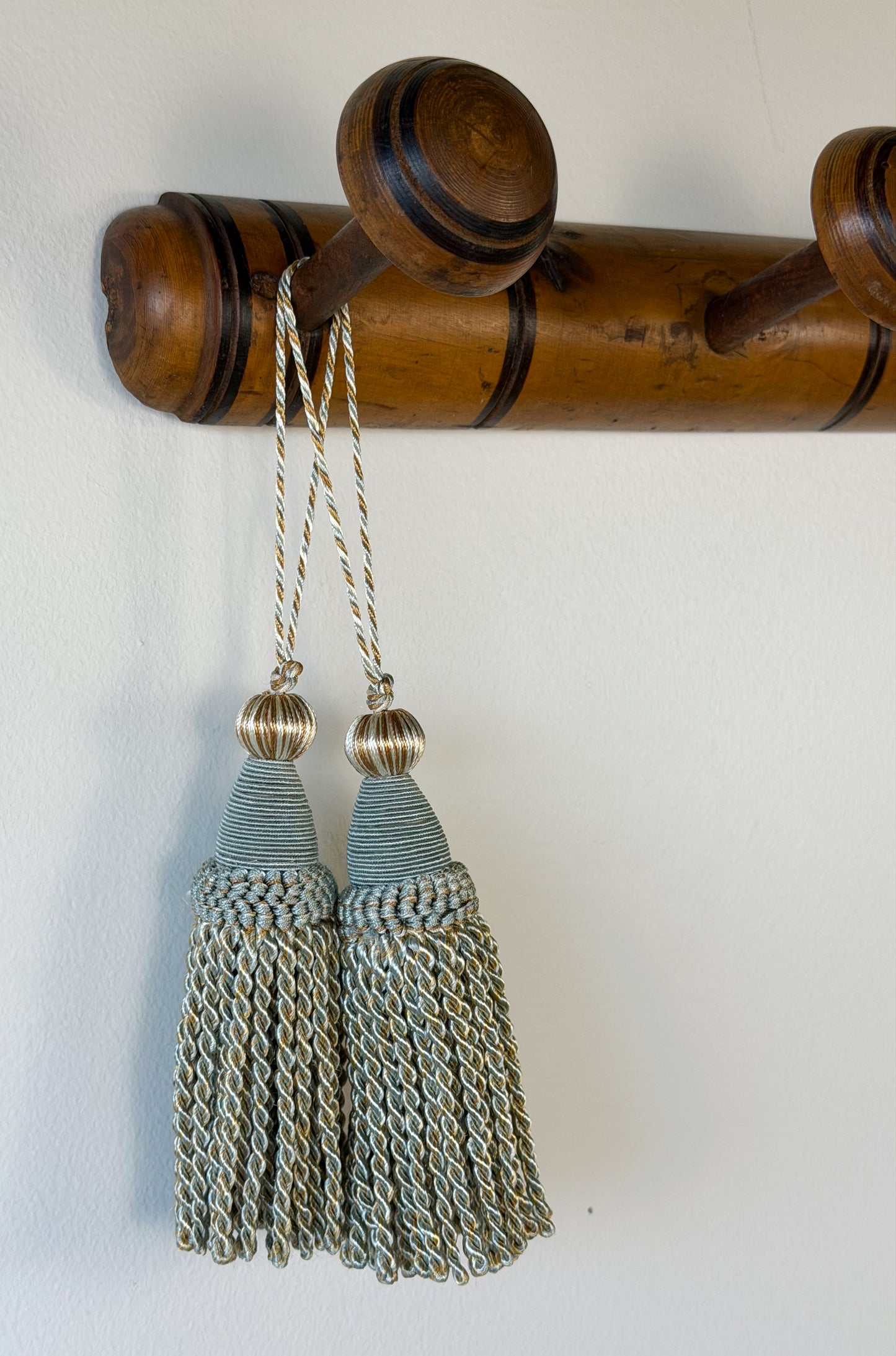 Seafoam & Cocoa Key Tassel