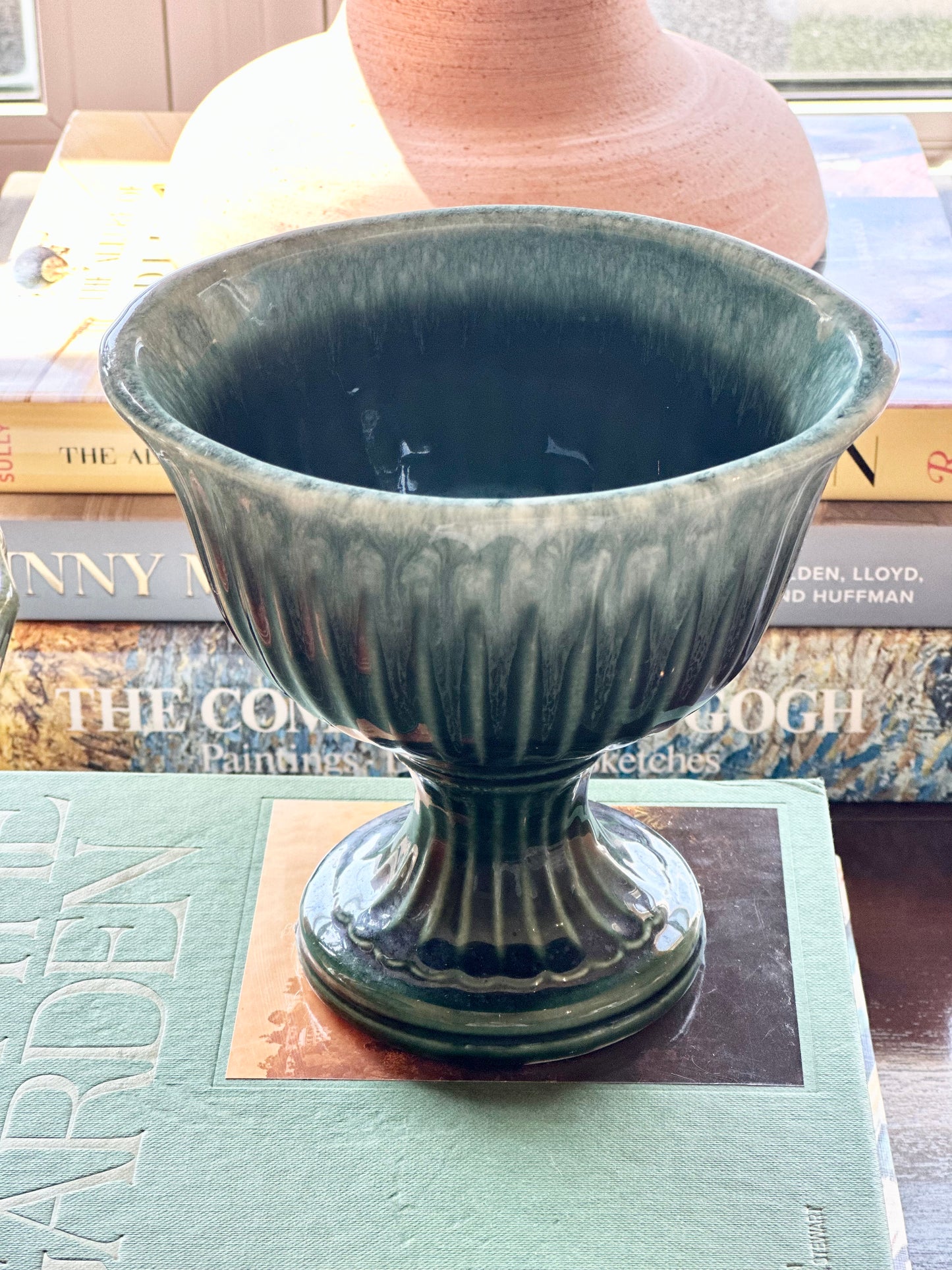 Hull Pottery Small Pedestal Planter