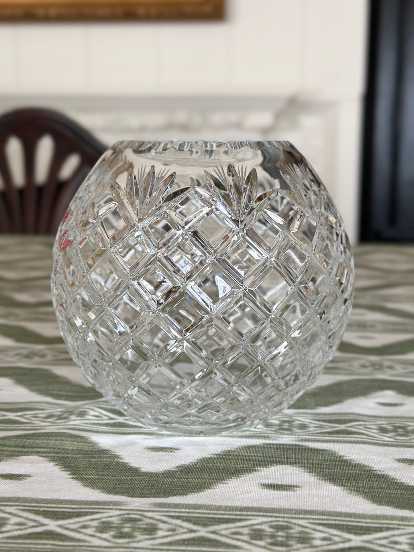 Crystal Rose Bowl