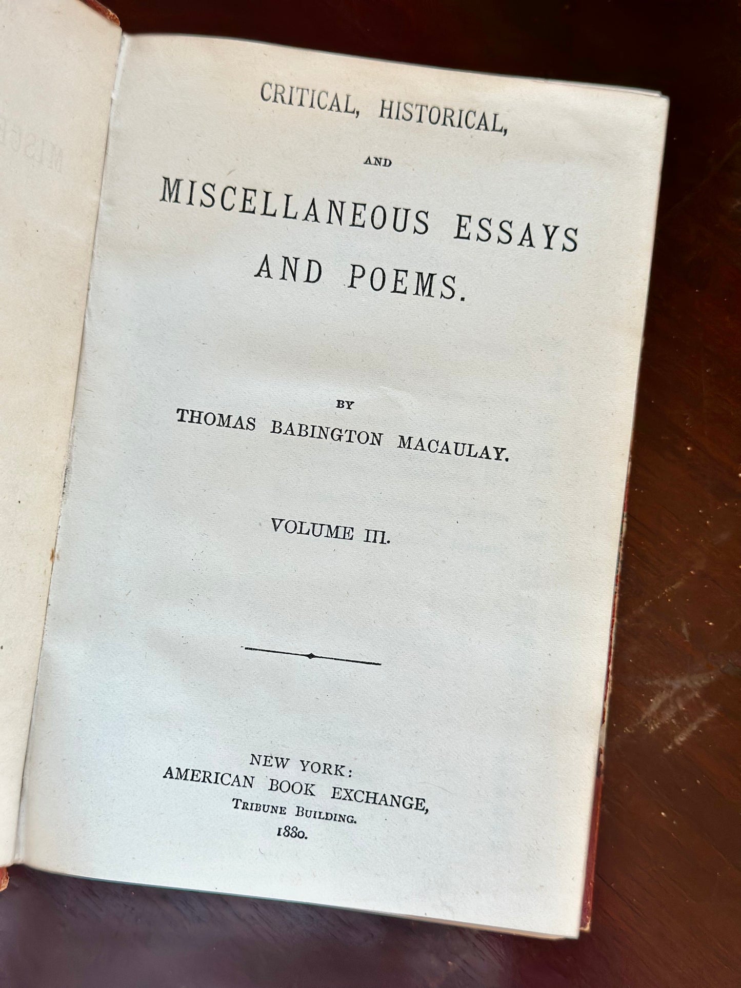 Antique Leather Bound Books (Set of 3)