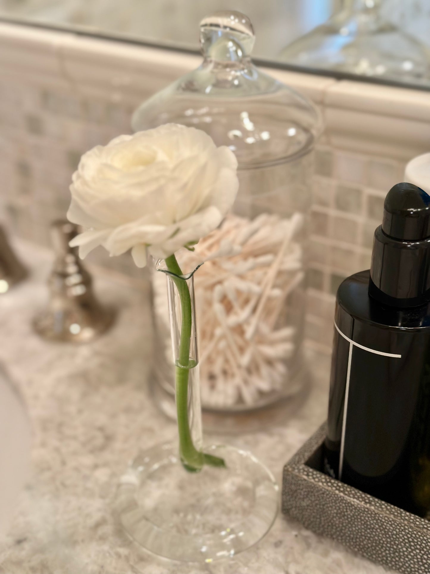 Test Tube Stem Vase