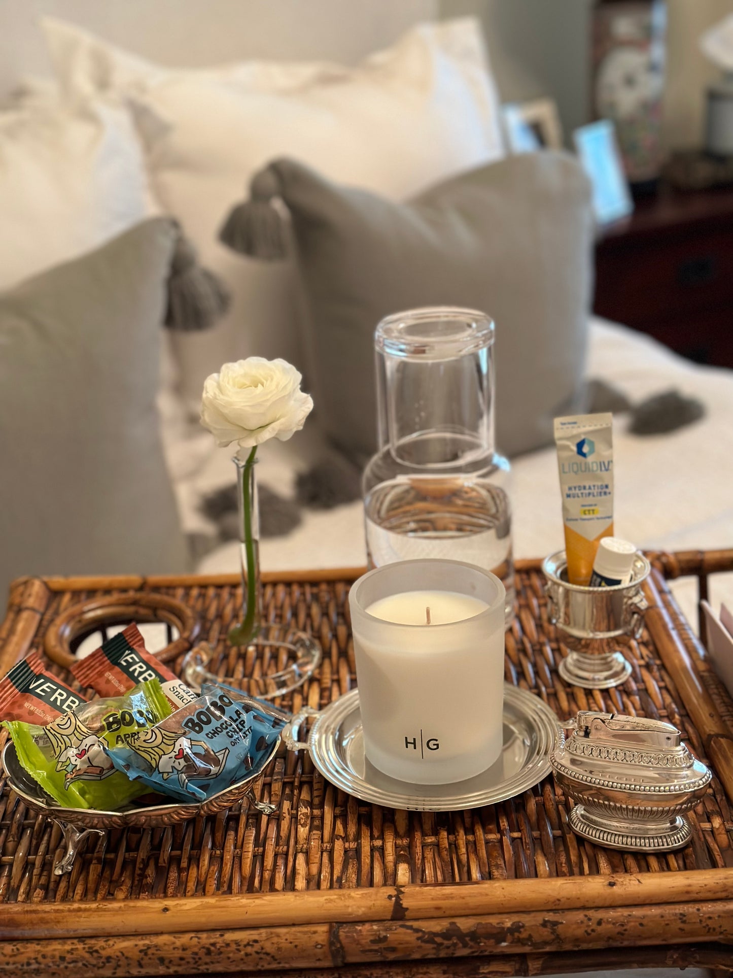 Mini Champagne Bucket with Lion Head Ring Handles