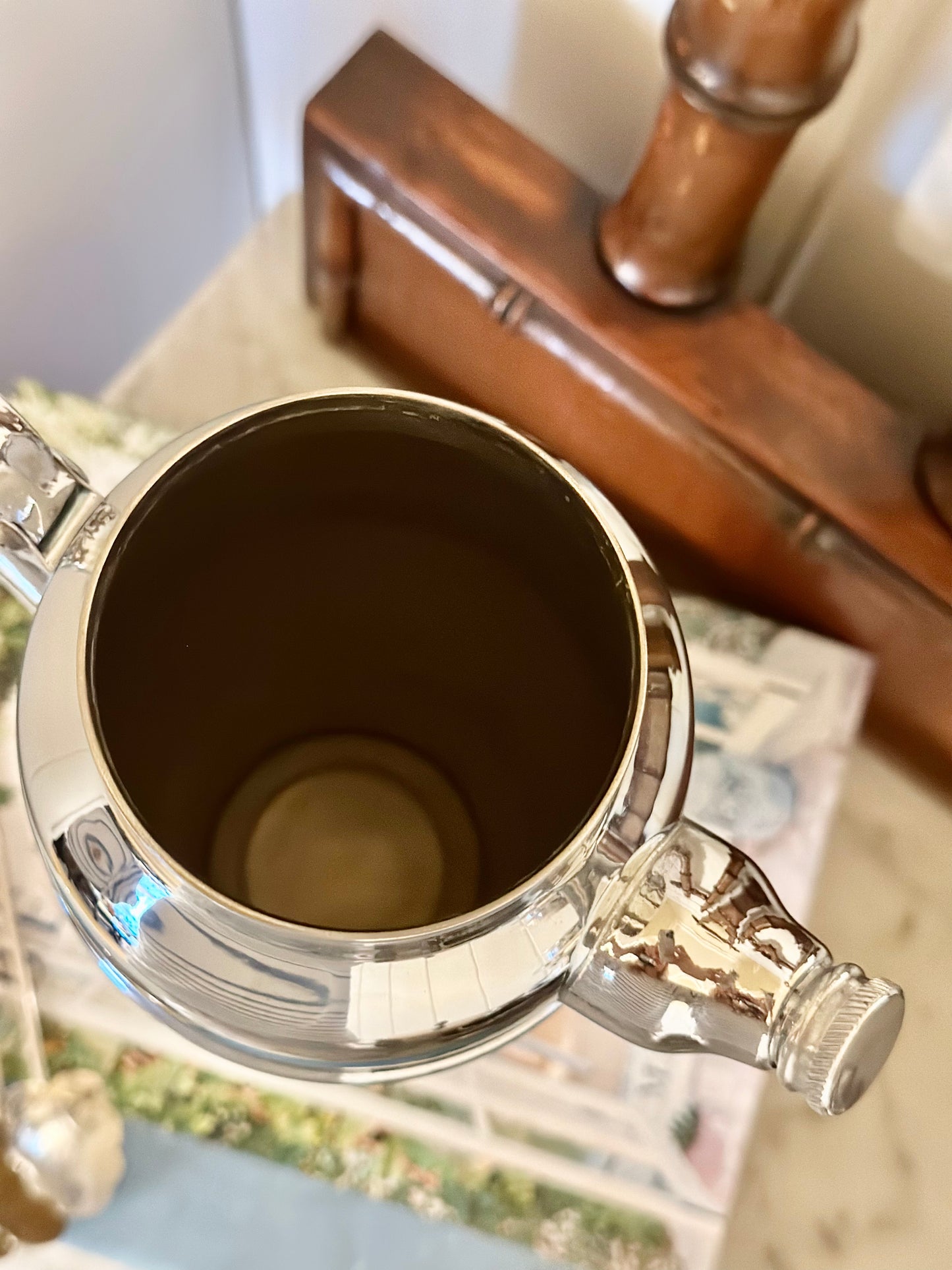 Art Deco Silver Cocktail Shaker