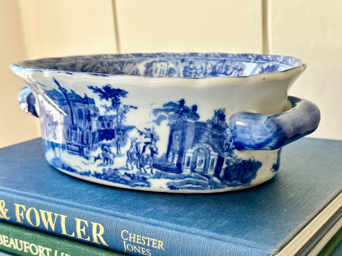 English Victoria Ware Ironstone Planter